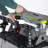 Keter Folding Table Work Bench for Miter Saw Stand with Included 12 Inch Wood Clamps Ideal for Woodworking and Accessories