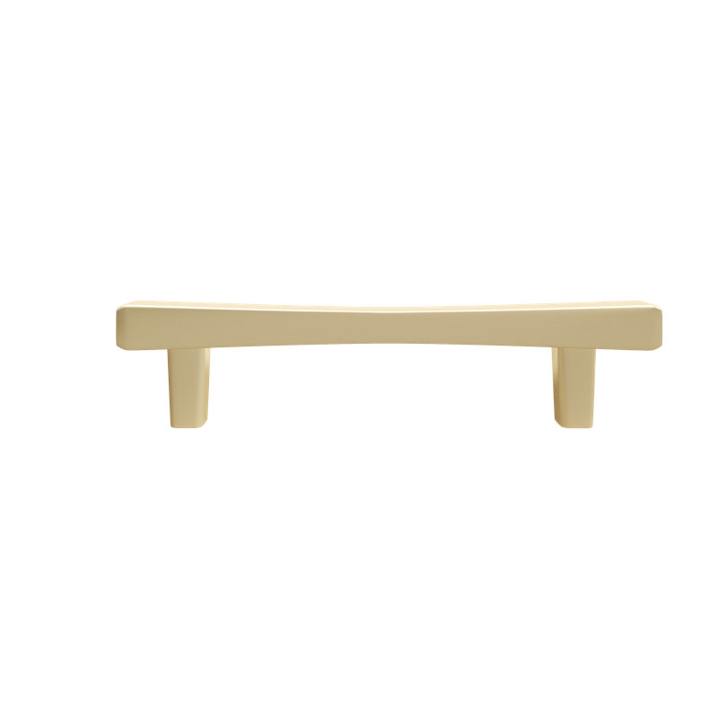 Diamond Tapered Bar / Handle Pull, Satin Brass, 6"
