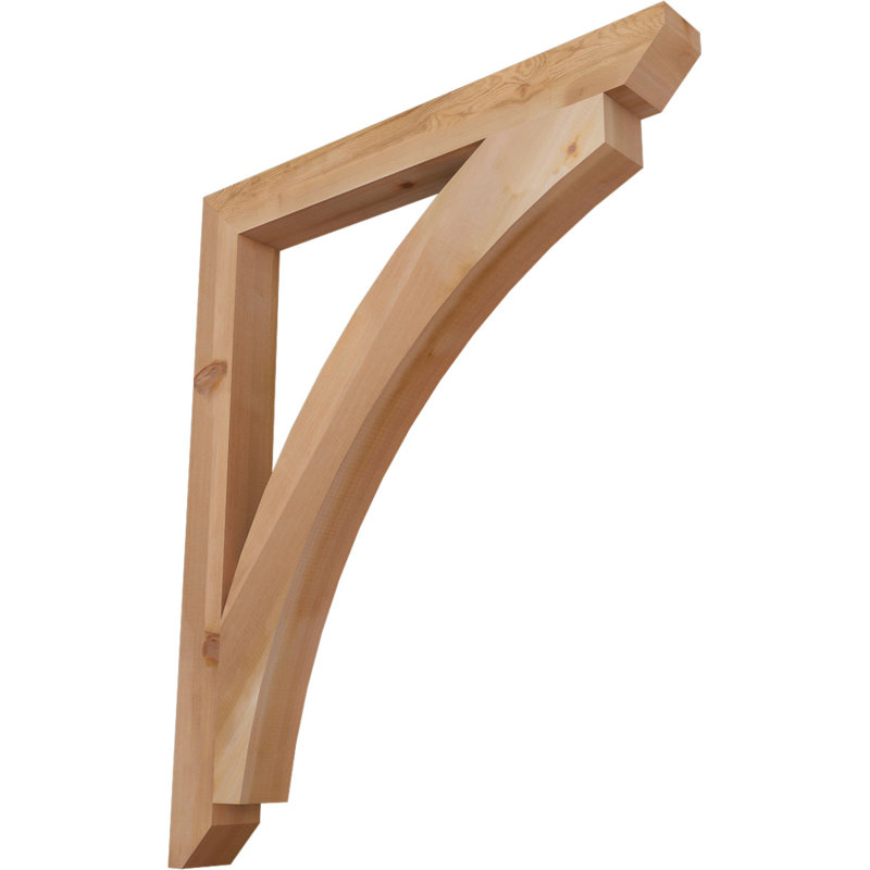 Support latté Thorton l 3 1/2 po x P 38 po x H 46 po, cèdre rouge de l'Ouest, Cèdre rouge, H 46 po x l 3,5 po x P 38 po