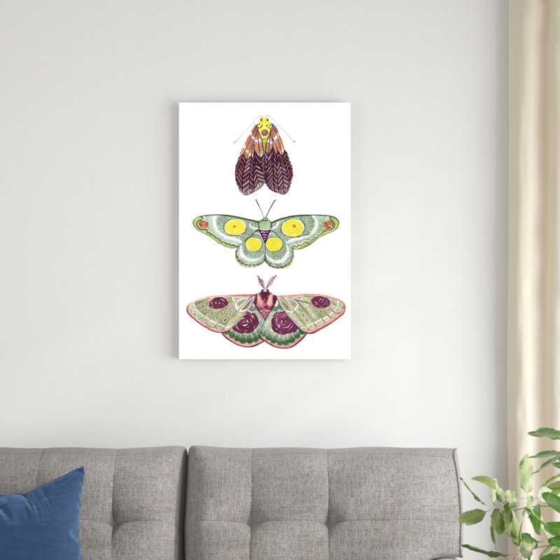Moth Fairies I, H 30 po x l 20 po x P 1,25 po
