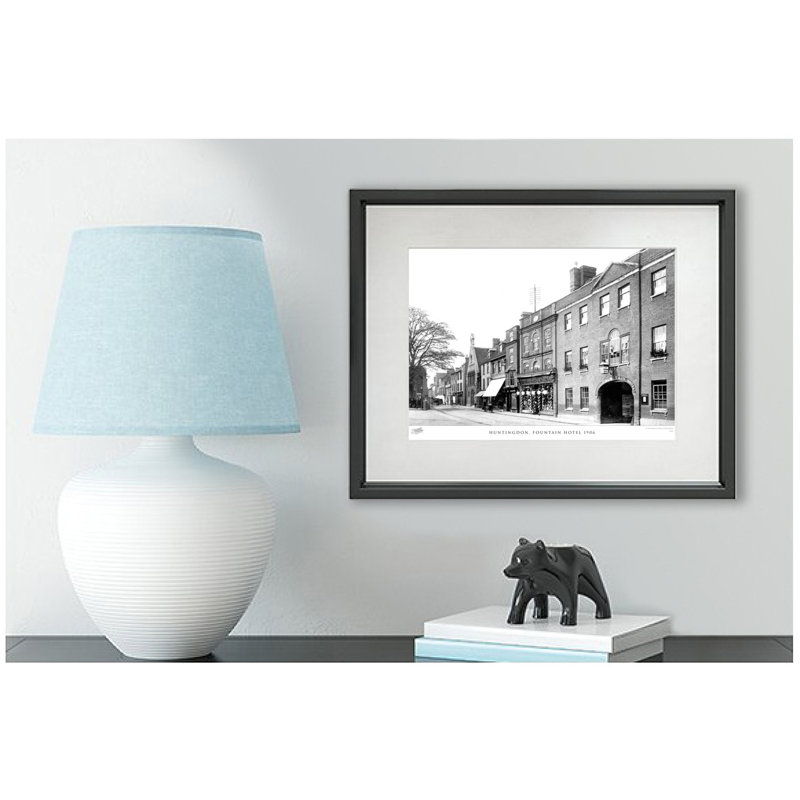 Chester, Suspension Bridge 1949 by Francis Frith - Single Picture Frame Print, 28cm H x 36cm W x 2.3cm D