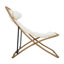 Chaise pliante d'extérieur 2 pièces, chaise de patio enveloppée de rotin avec dossier réglable, coussin épais et appui-tête détachable, pour le bord de la piscine, la plage, la cour arrière, le camping et le camping (jaune)-129339049