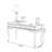 Brown Rectangular Solid Wood with drawers desk-1203024316