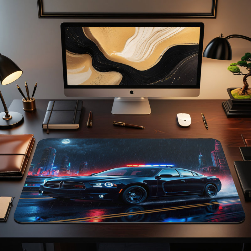 Polyester Desk Pad, 23.6x13.8