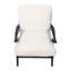 Fauteuil d'appoint rembourré pour coin repas Minimalist