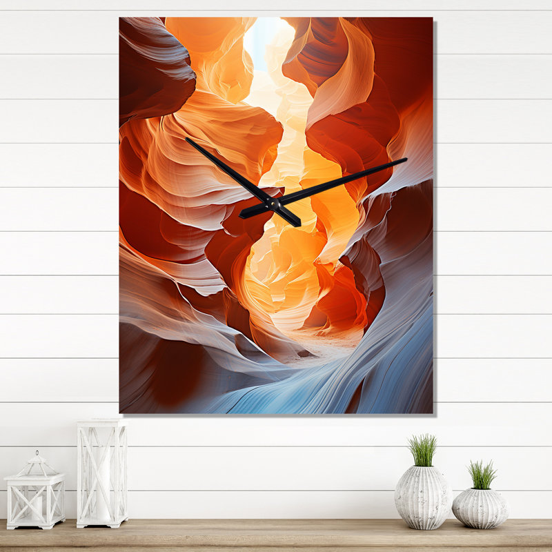 Horloge murale Canyon Antelope Symphony I - Canyon, Très grand