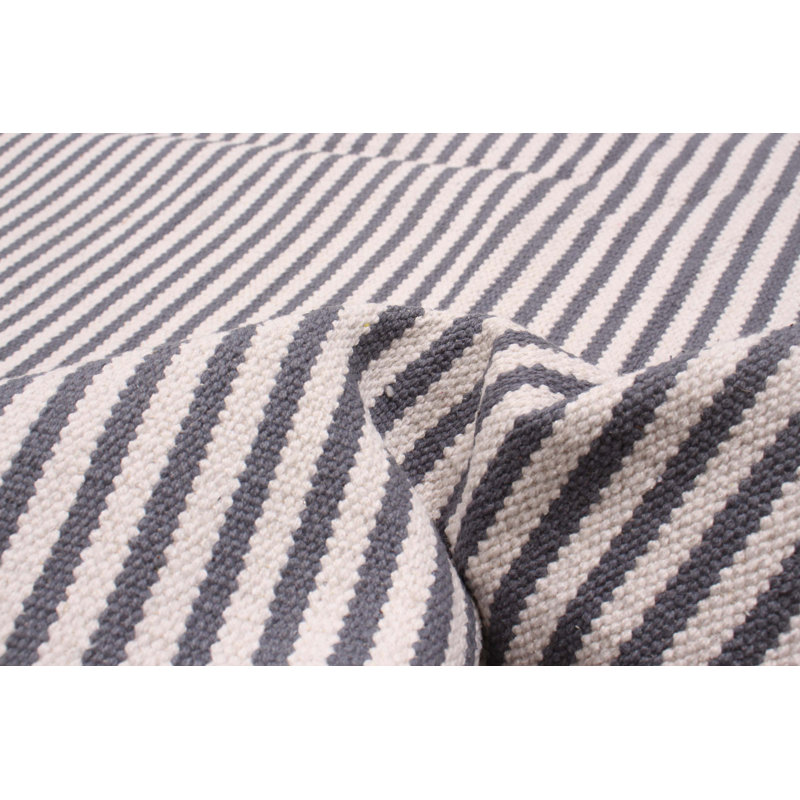 Tapis unique en coton crème crème 5 pi x 8 pi 0 po Marrakech