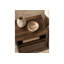 40 cm W Laminate Bedside Table-972074885