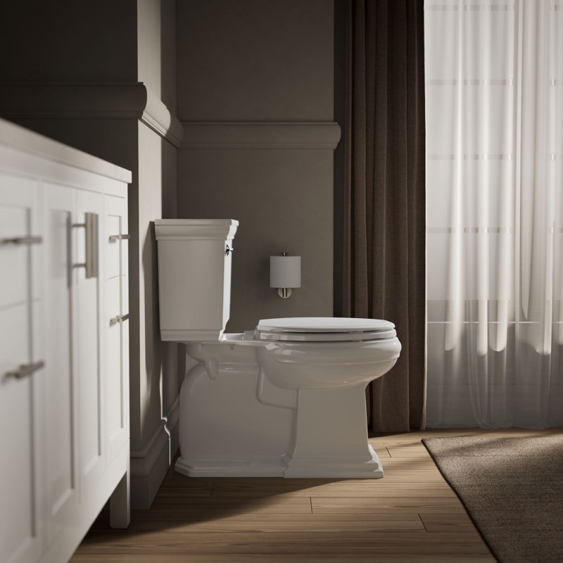 Ridgewood® Toilet Seat, Elongated, White
