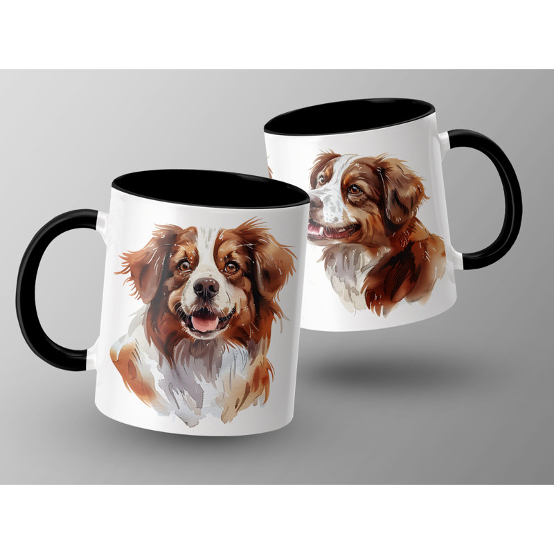 Ceramic Coffee Mug, 2, Black