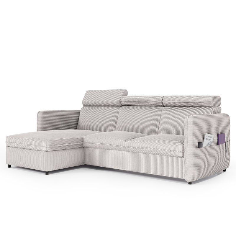 3 Seater Sofa Bed, Cream