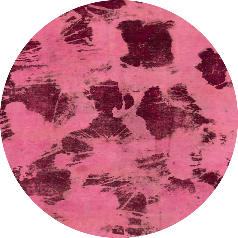 Tapis abstrait moderne 1145, Rond 4 pi