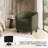 Corduroy Fabric Club Chair Accent Arm Chair-105811788