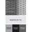 Tapis noir à motifs géométriques-2065771088