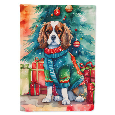 Polyester double face Noël