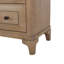 Table de chevet 2 tiroirs avec finition sable