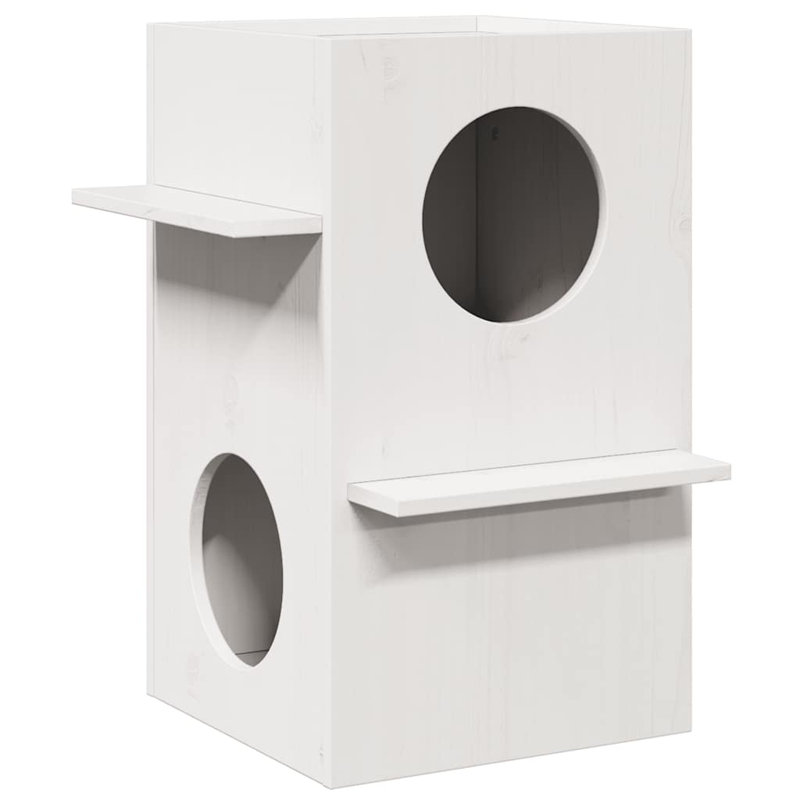 60cm H Cat Tree, White