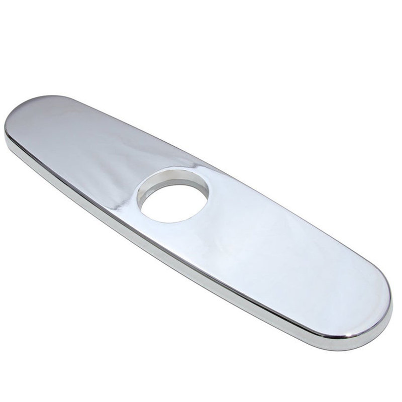 Plaque de pont pour robinet de cuisine 10 pouces Novatto, Chrome