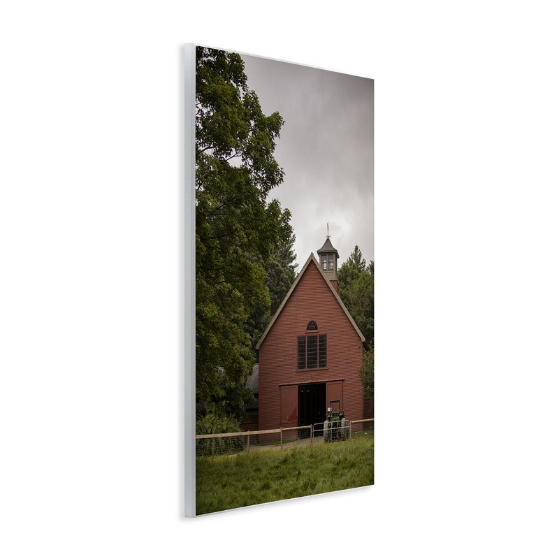 Plaque murale traditionnelle pour tracteur et ferme, design par Aaron Matheson, 19" H x 13" W