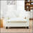 Comfortable Single-Person Lazy Sofa Chair With Ergonomic Backrest And Soft Cushion, Suitable For Living Room And Bedroom - Beige-727061055