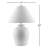 Chemise 22.25" H Ribbed Ceramic Table Lamp with Linen Empire Shade-1452571712-1417404624