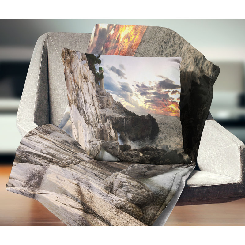Coussin Sunset, 16 po x 1 po, Coussin décoratif