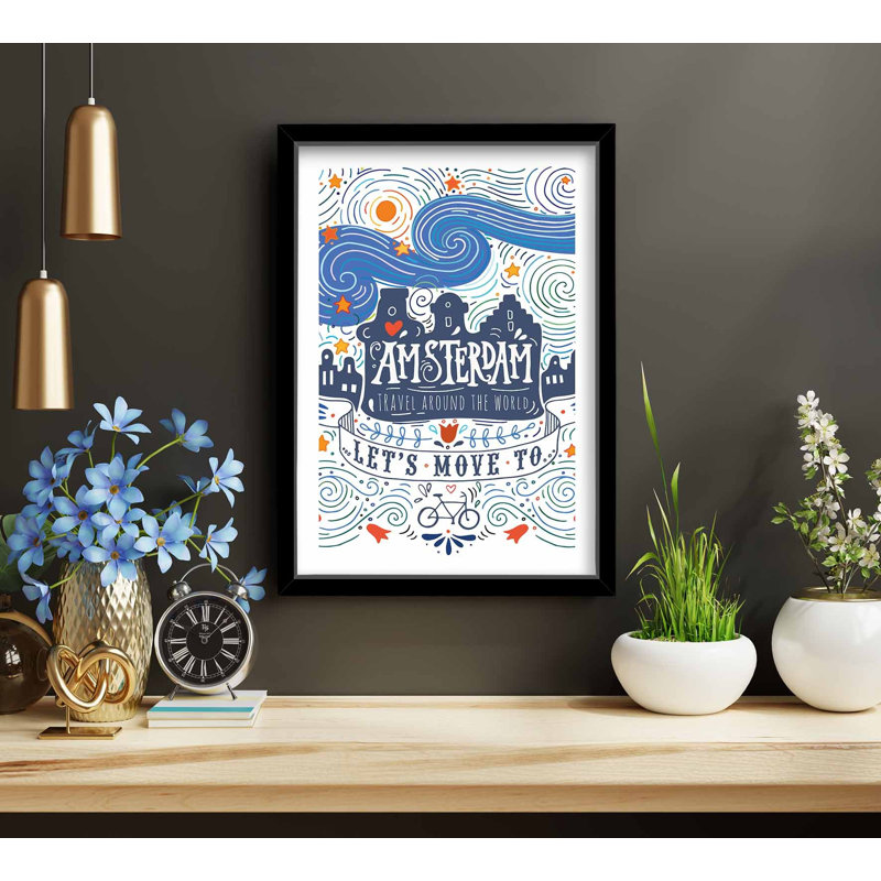 Elegant Framed MDF Painting, 15.0 x 20.9 inches | 100% MDF (Thickness: 0.1 inches) & 100% Wooden Frame (Thickness: 0.9 inches) | Stunning Wall Art for Home Decor, Perfect for Living Room & Office Spaces