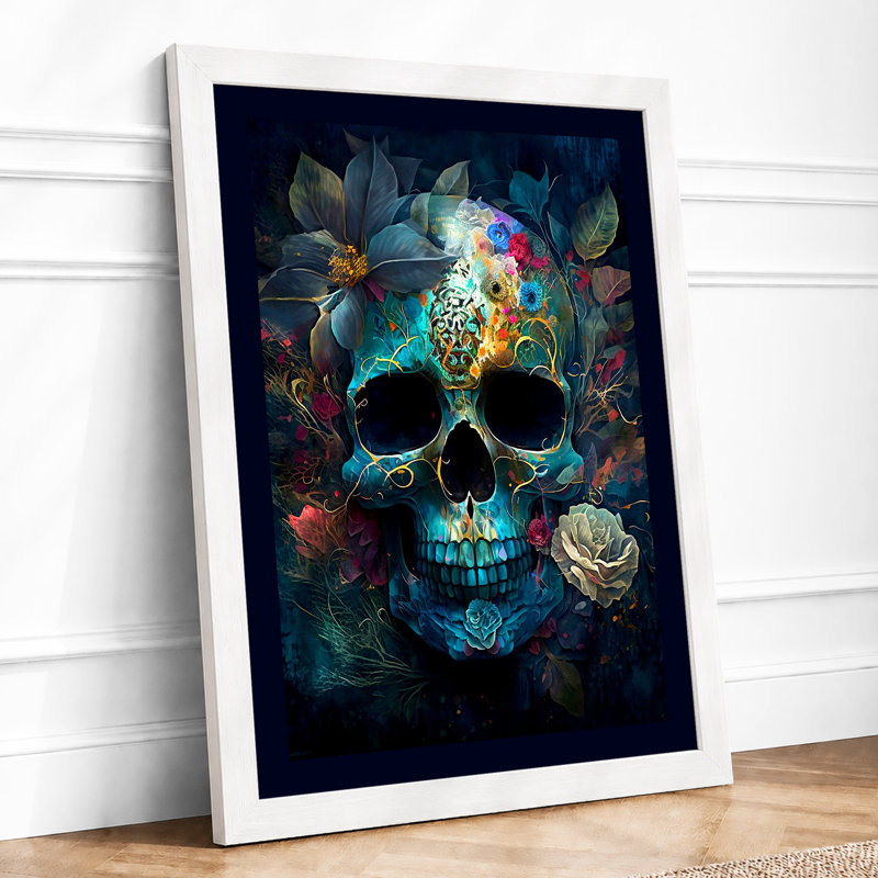 Luminous Bloom Maximalist - Print, A2 - 59.4 x 42.0 cm, White