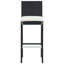 Ensemble de salle à manger rectangulaire à hauteur de bar pour 6 personnes avec coussins-1079868060-1079868058-1079814490