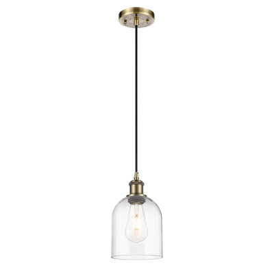 Mini-luminaire suspendu à cordon 6 lumières Ballston Anacaren - 516-G558