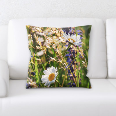 Coussin marguerites