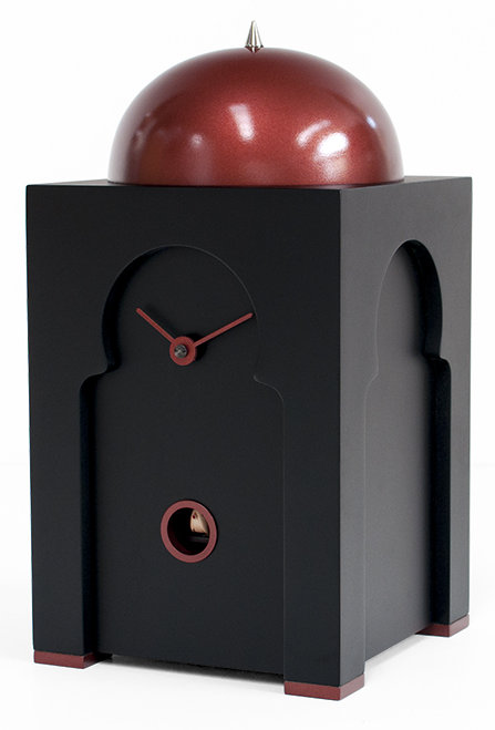 Modern & Contemporary Analogue Tabletop Clock, Black