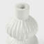 Ensemble de 2 chandeliers en aluminium blanc-112696065