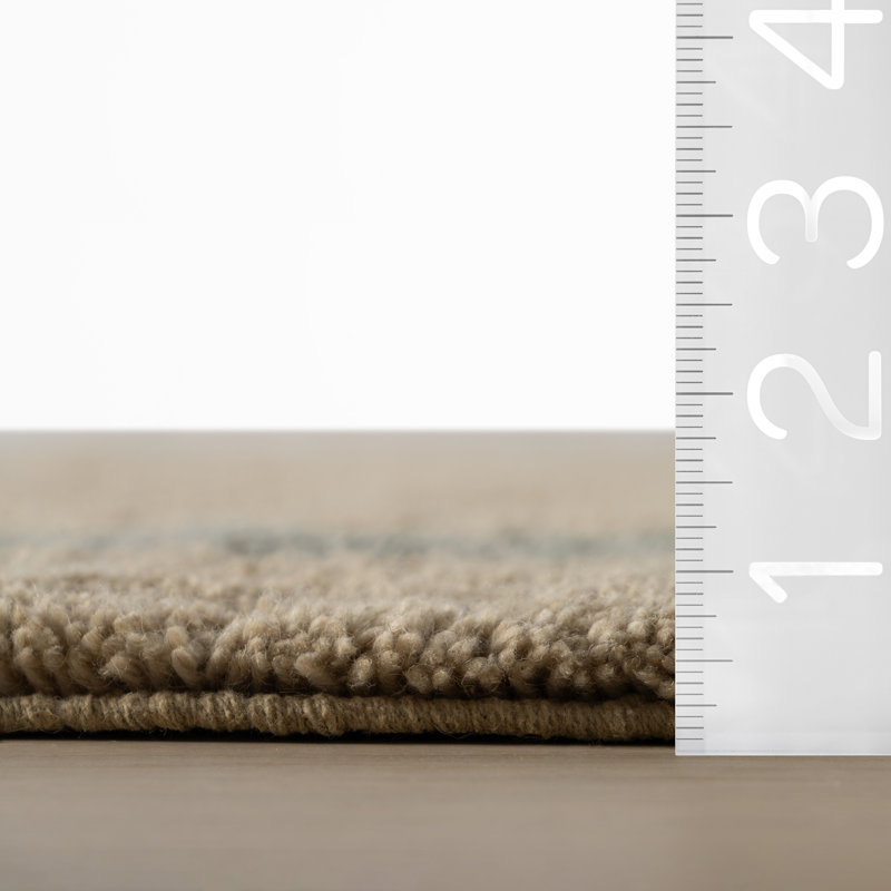 Orlina Bordered Rug, Rectangle 5' x 8'