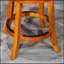 Tabouret 30 ", siège en cuir-802819763-802819761