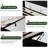  Storage Bed Full with Upholstered Wingback Headboard, Modern Full Size Hydraulic Bed Frame with Strong Wood Slats Support for Home Office, No Box Spring Needed, Easy Assembly, Black