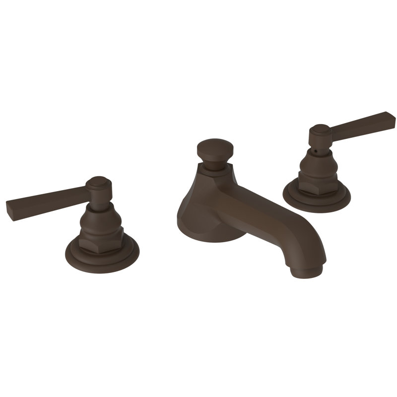 Astor Widespread Bathroom Faucet with Drain Assembly, Oil Rubbed Bronze