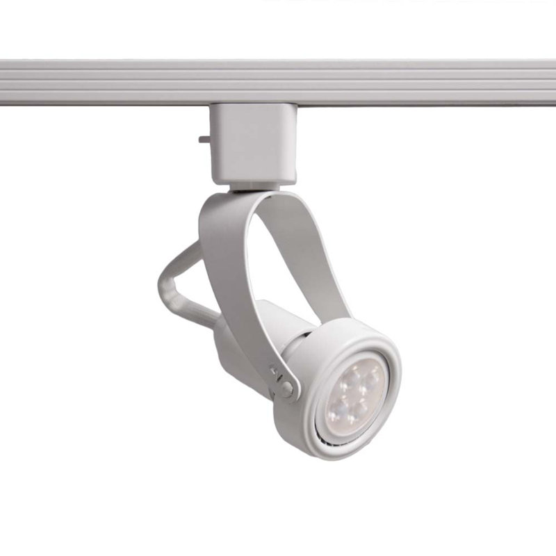 Tête de rail miniature à DEL avec tension de ligne, Blanc, Juno Series