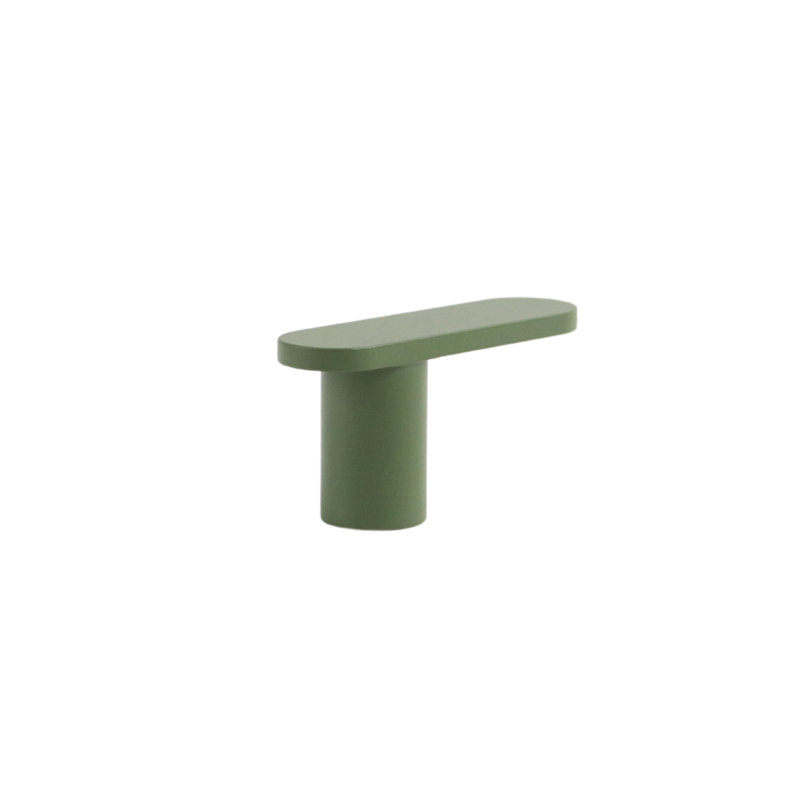 2" Bar Knob, Olive (Green), 1"