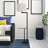 Aahaan 64'' Dark Bronze Tray Table Floor Lamp