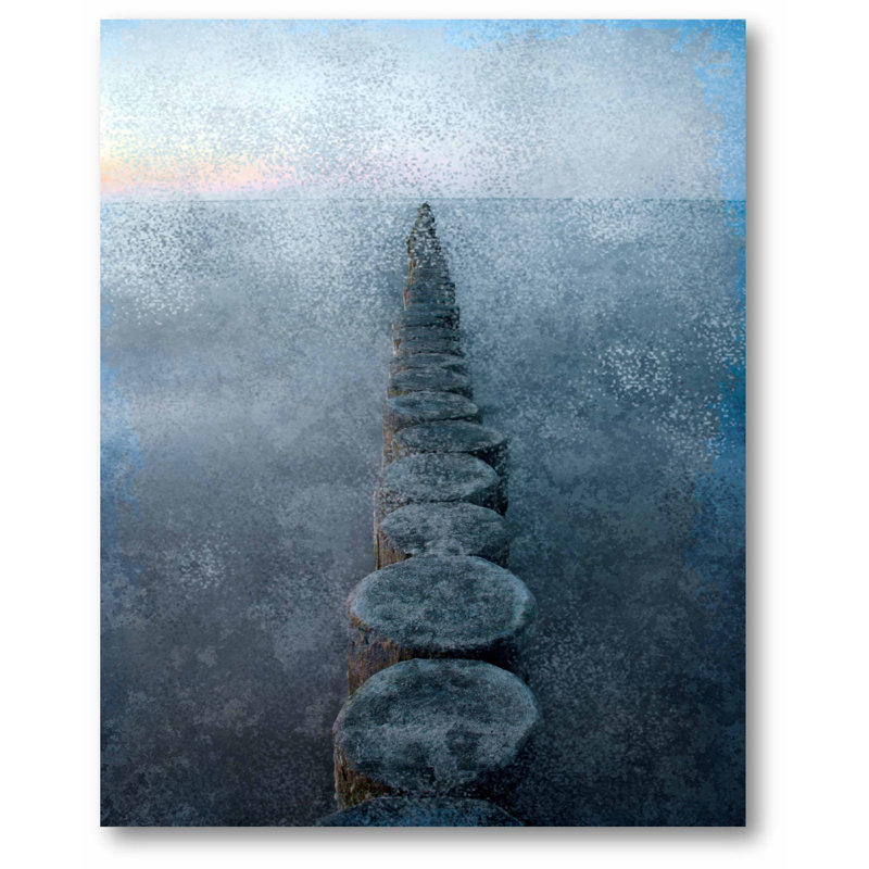 «In a Row», reproduction d'impression sur toile tendue