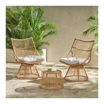 CHAISE ET TABLE D'APPOINT ELAINE