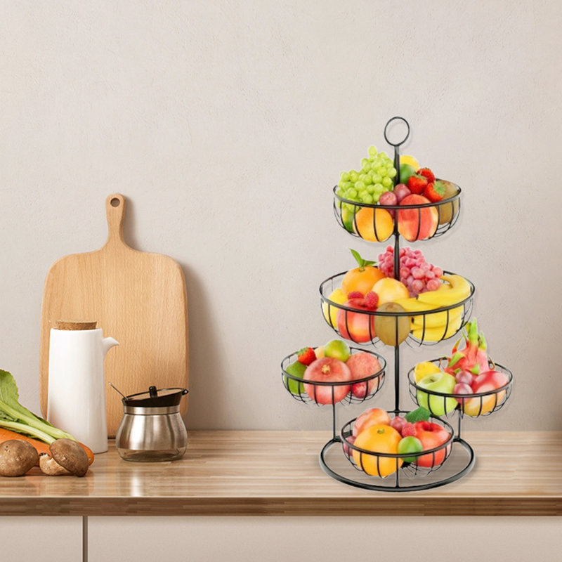 ClassicLiving Metal Fruit Basket
