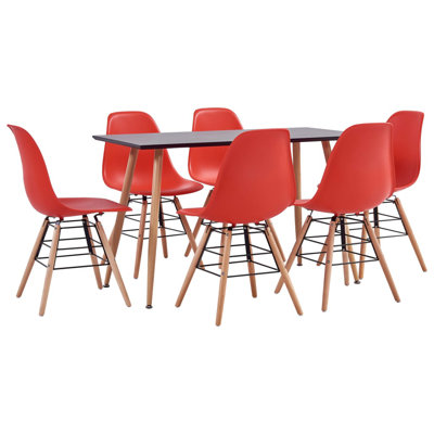 Rayford Dining Set with 6 Chairs