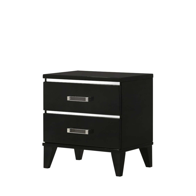 Nightstand With Ample Storage