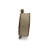 Analog Metal Mechanical Tabletop Clock in Off-White