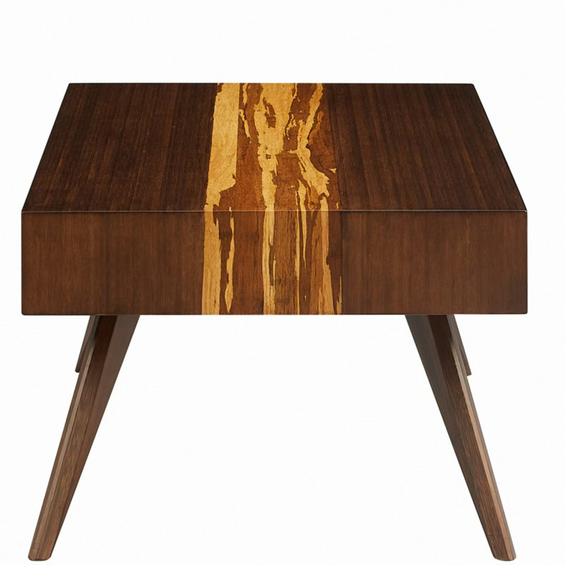Table basse Hartline, bourgogne