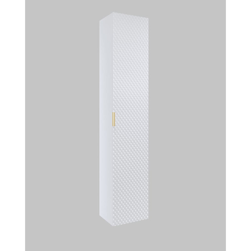 Ahria Bathroom Cabinet, Matte White