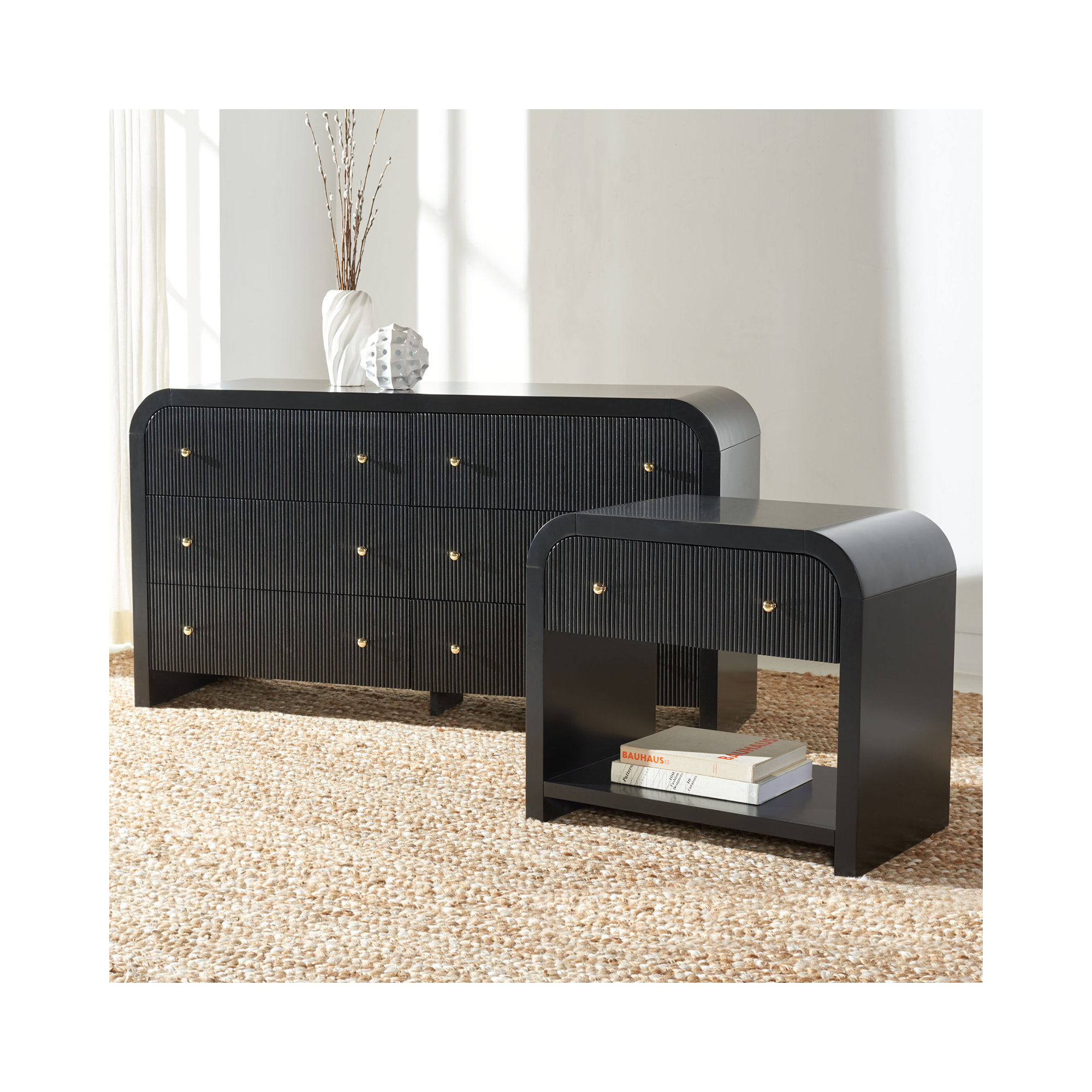 Liabella Bedroom Set, Black