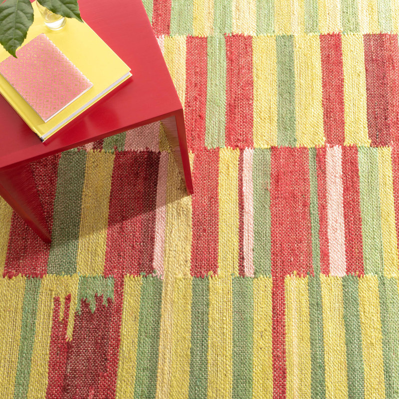 Tapis en jute tissé à la main Time Out, Rectangle de 10 pi x 14 pi